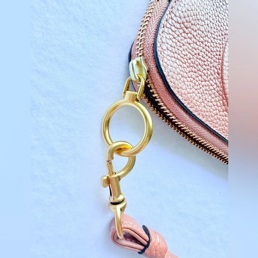 Tory Burch Perry Bombé Top Zip Card Case 5.75